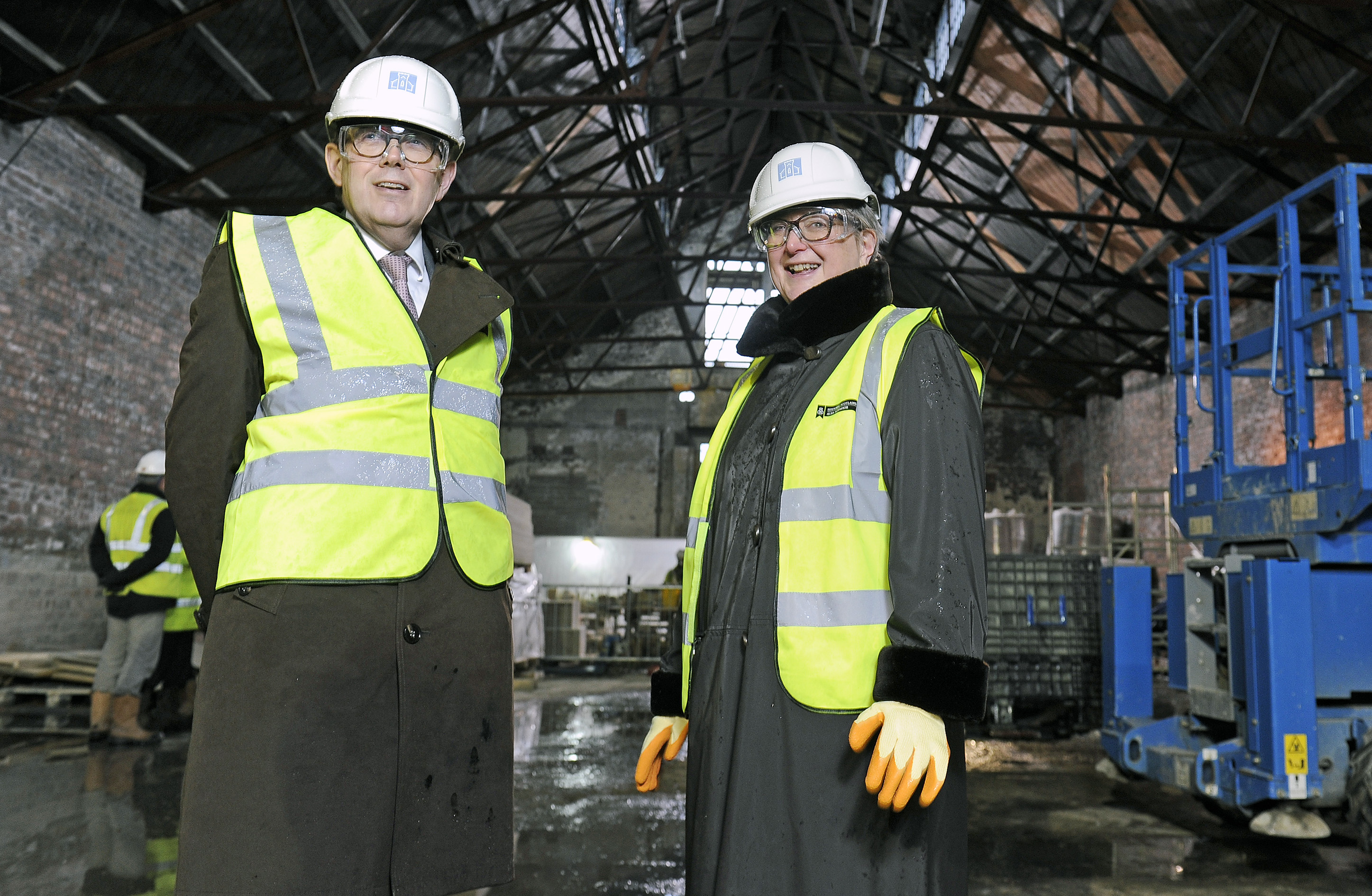  Sir Peter Luff, Chair of National Heritage Memorial Fund and Heritage Lottery Fund and Jane Ryder, Chair Historic Environment Scotland (HES) 