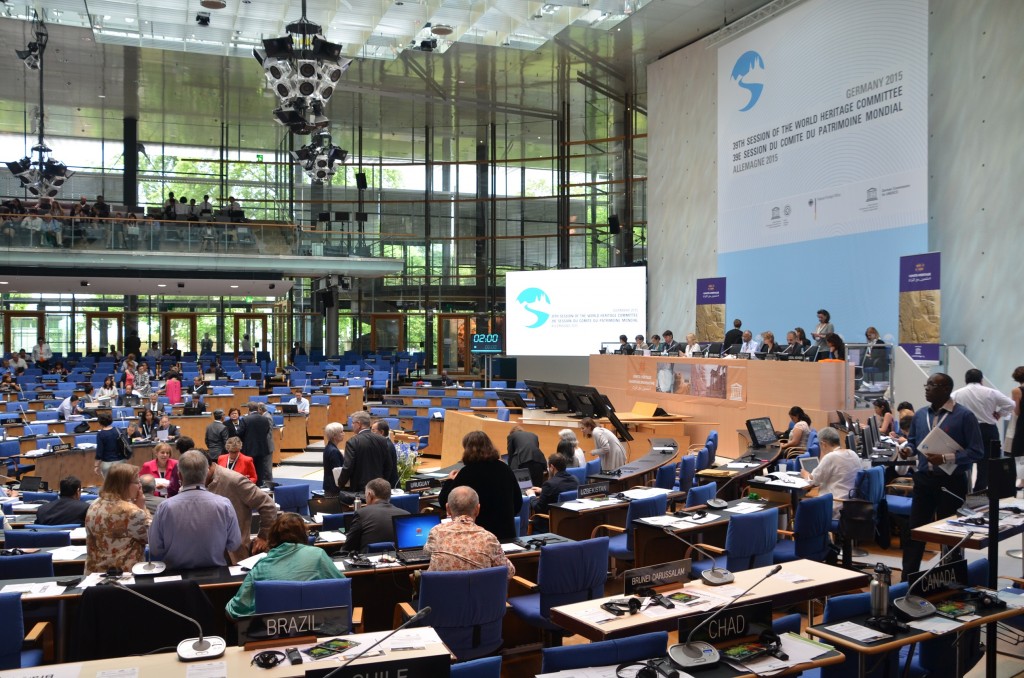 The view in the Bonn parliament