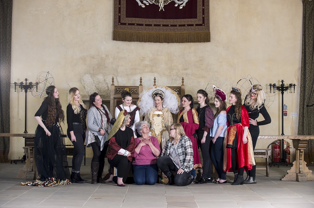 Art and Design Students at Stirling Castle
