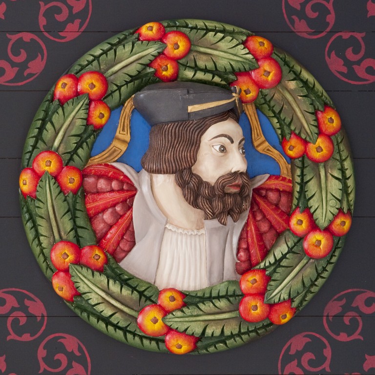 A Stirling Head depicting King James I