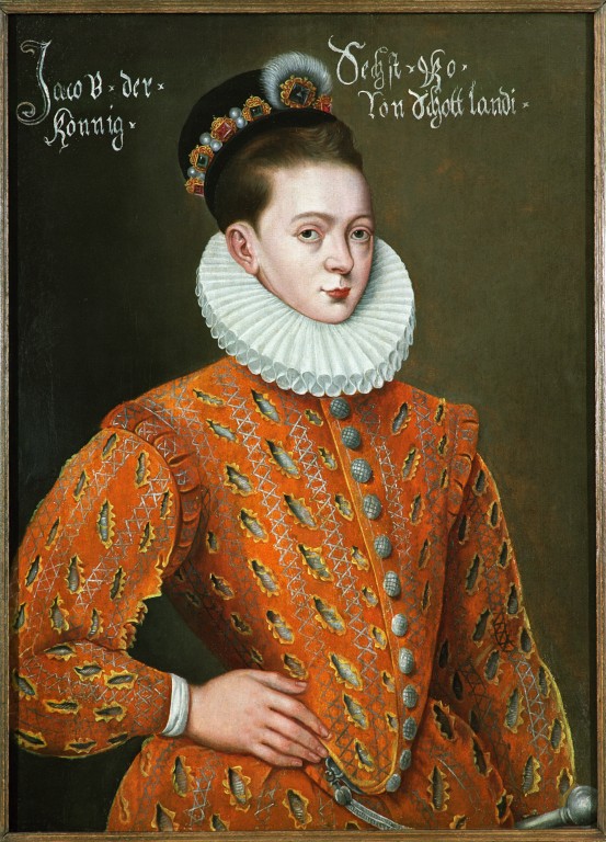 Painting of the young James VI