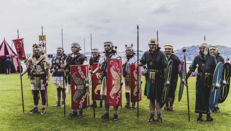 Roman soldiers