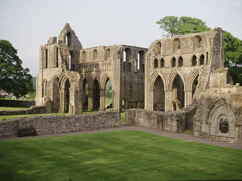 View of Dundrennan Abbey