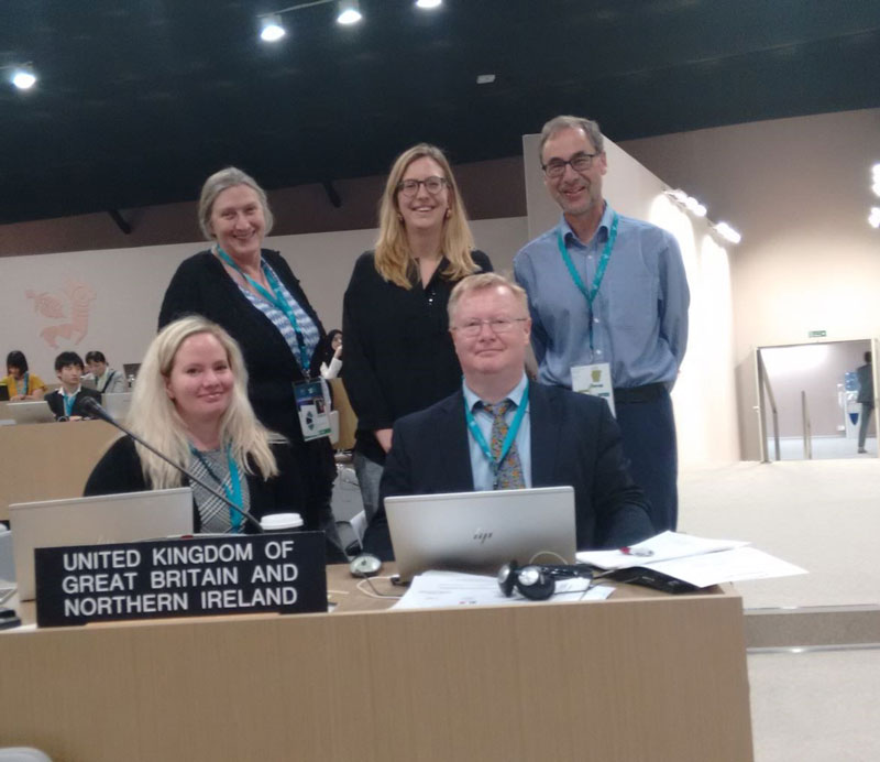 The UK Delegation at the World Heritage Committee in Bahrain