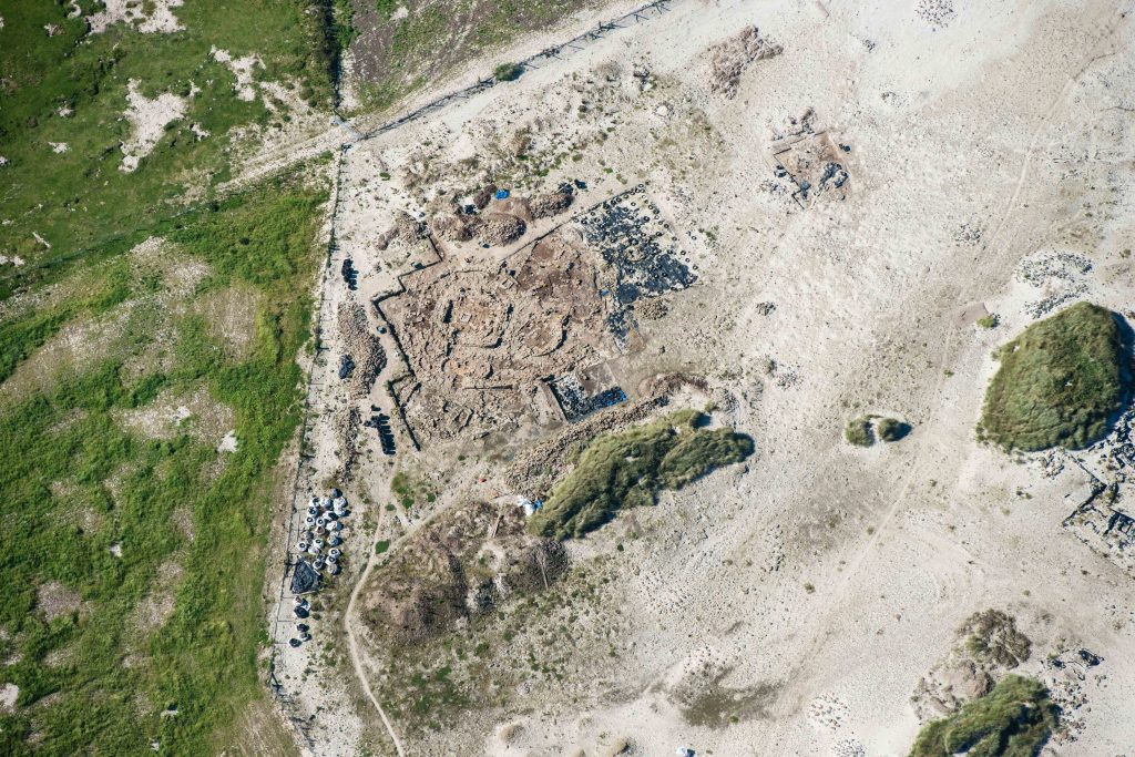 Links of Noltland excavation