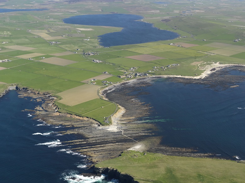 Brough of Birsay towards the Point of Buckquoy