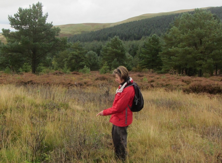 A Field Officer at work in a rural location 