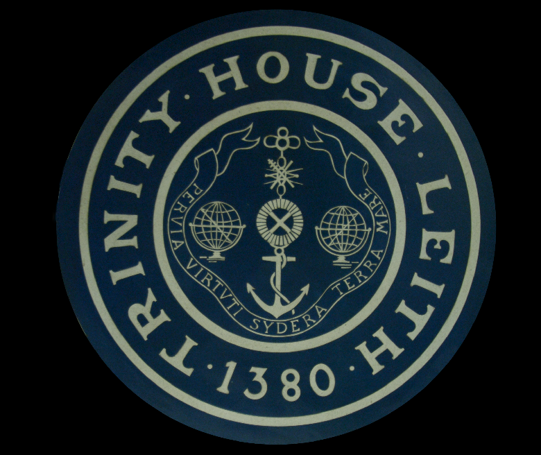 The blue and white circular logo of Trinity House referencing its foundation year of 1380