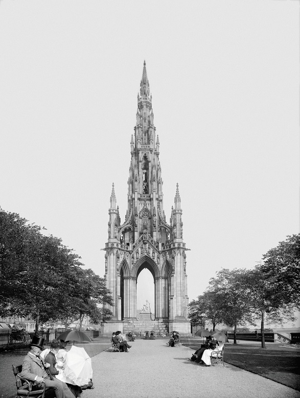 The Scott Monument on Princes Street, Edinburgh (HES)