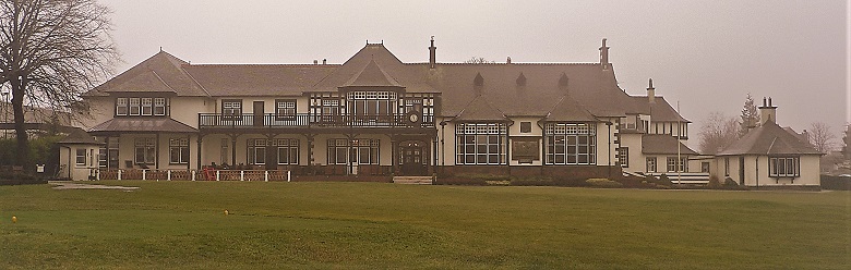 A three-storey Jacobean style golf club house