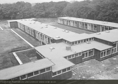 New 1950s buildings at Donaldsons School viewed from above