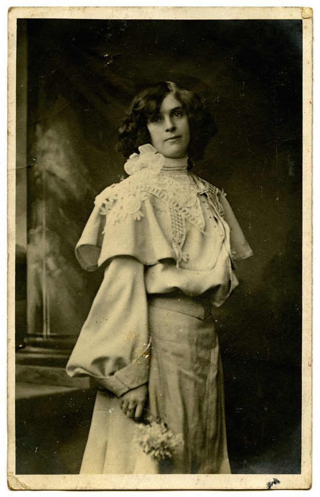 An archive photo of Mary Walford Henry ‘Mystic Marie’.