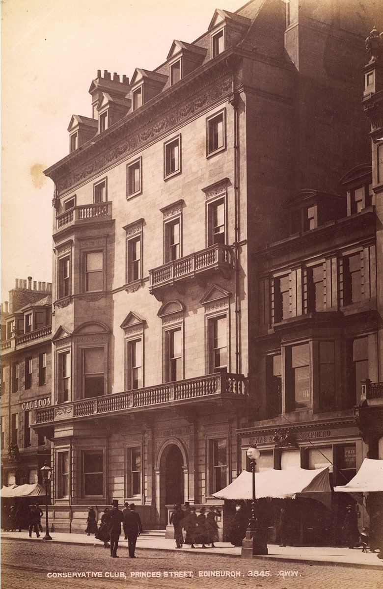 Archive image of 112 Princes Street showing a Victorian style frontage