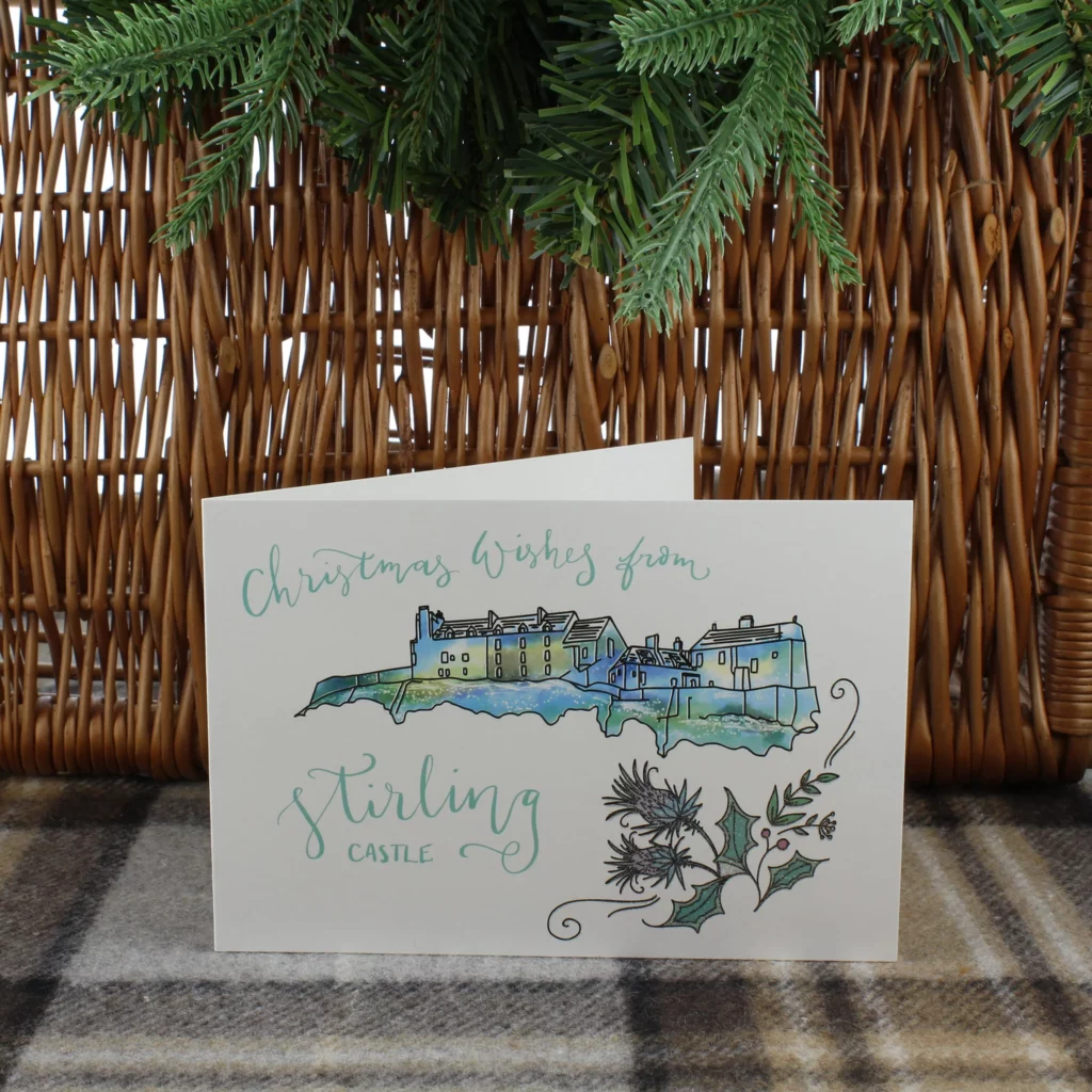 Our Stirling Castle Christmas card