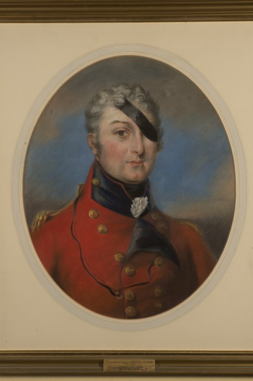 A portrait of Lieutenant General Samuel Stevenson Graham, deputy governor of Stirling Castle from 1800 - 1831.