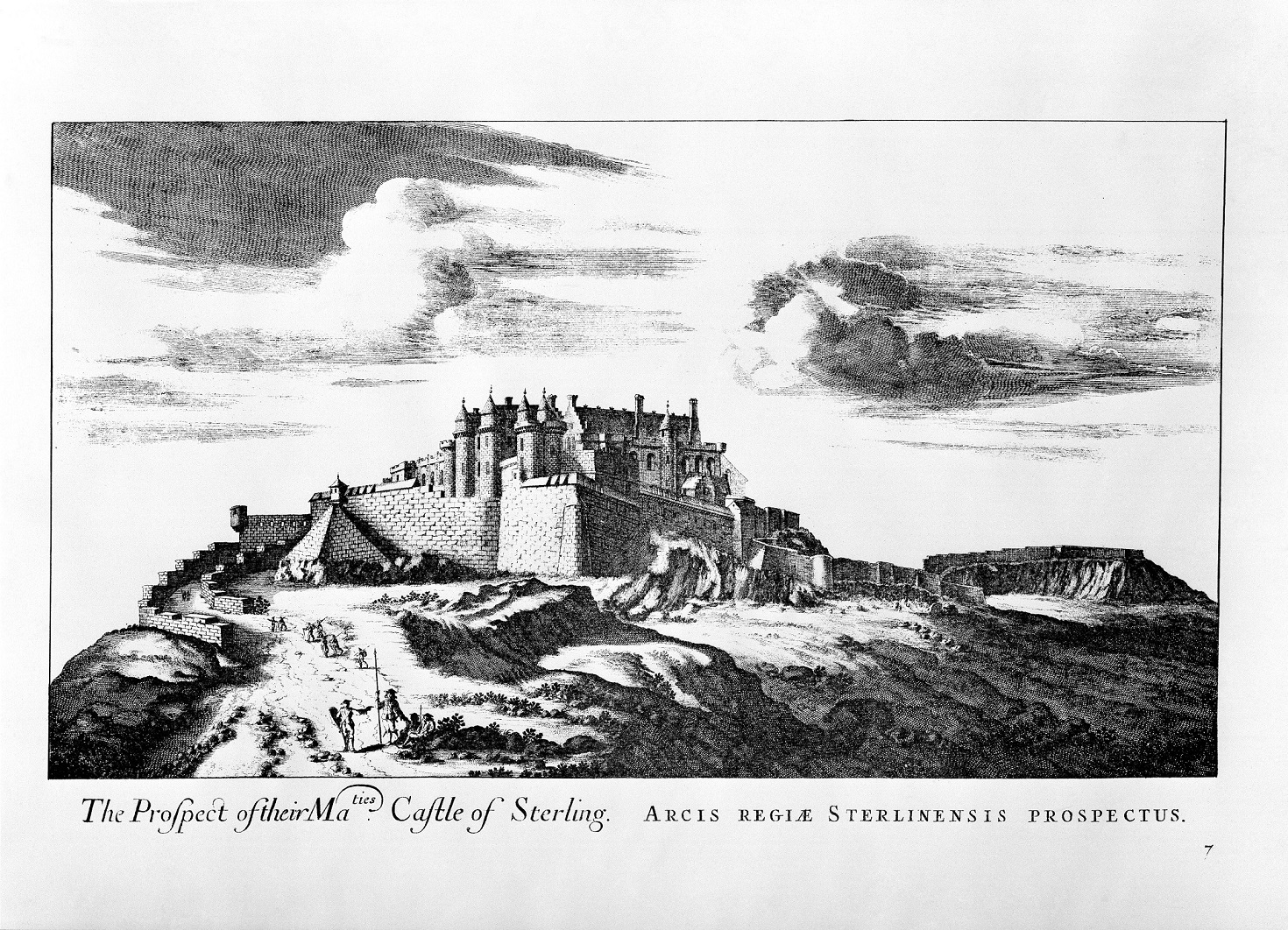 A sketch of Stirling Castle 
