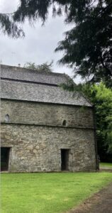 The doocot after it has been repaired.