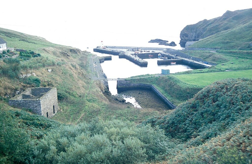 Photograph of Lybster Harbour.