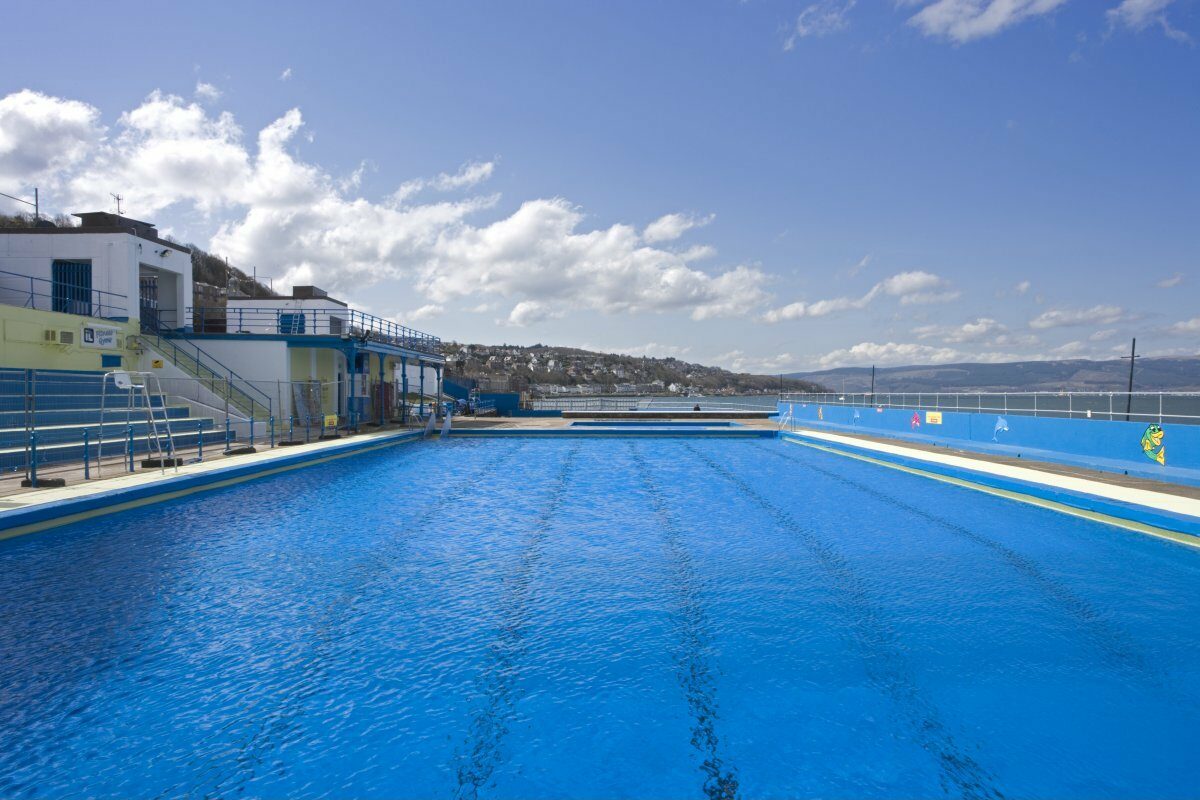 Archive photo of Gourock swimming pool